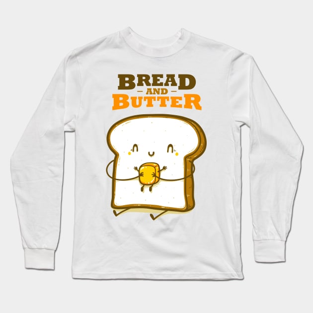 Bread and Butter Long Sleeve T-Shirt by Robo_Rat